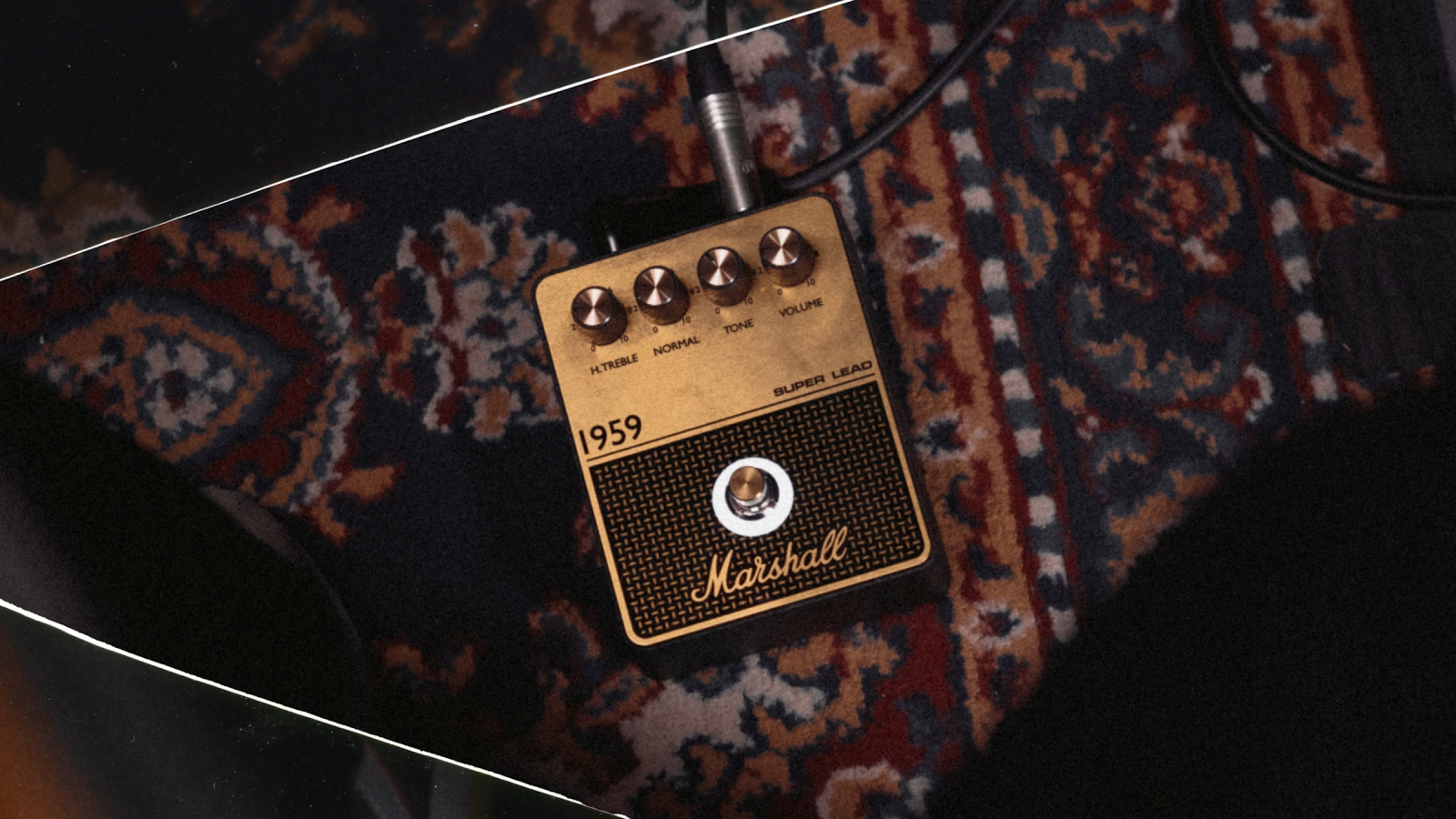 Гитарная педаль Marshall 1959 OVERDRIVE - Покупайте в официальном